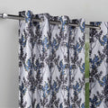 Rivermoor Window Curtains 5 feet Set of 2, 114 x 152 cm, 50% Room Darkening 125 GSM Garden Whisper, Blue