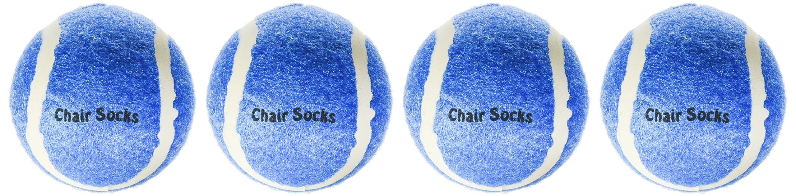 The Pencil Grip Inc Chair Socks Floor Protectors, Blue, Pack Of 4
