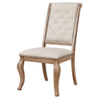 Coaster Home Furnishings Brockway Upholstered Dining Chair Barley Brown (Set of 2)