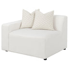 Coaster Home Furnishings Freddie Upholstered Tight Back LAF Chair Pearl