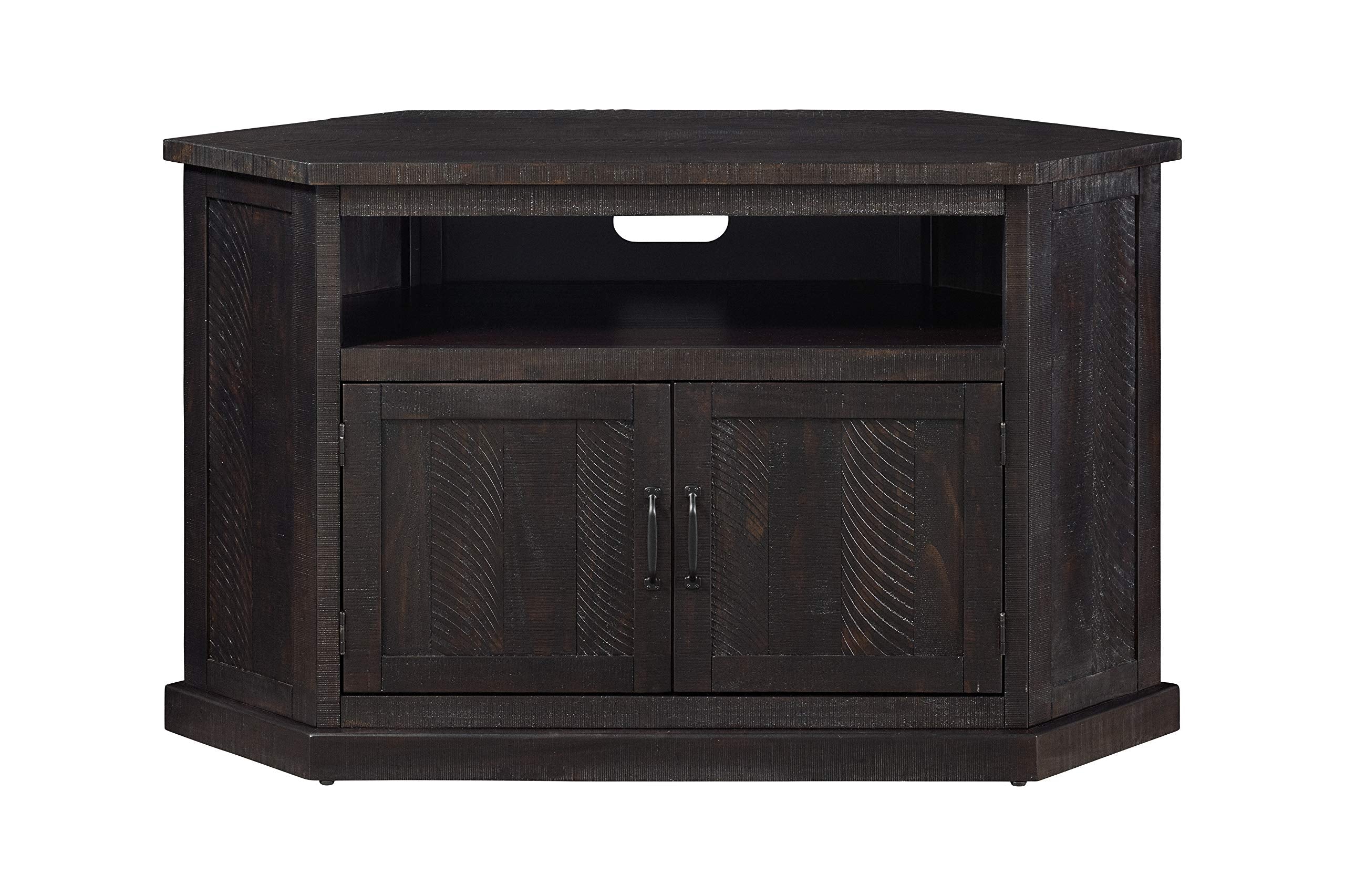 Martin Svensson Home Tv Stand - Rustic Espresso Entertainment Center - Farmhouse Style - Large Versatile Cabinet Provides Ample Storage