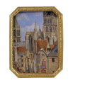 SIKOO Vintage Picture Frame 4  6 Antique Gold picture Frame Ornate Photo Frame Tabletop and Wall Hanging Frame with High Definit