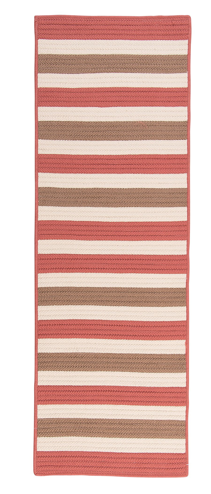 Stripe It Rug, 2 By 10-Feet, Terracotta