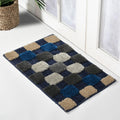VIKCLIQUE Microfiber Super Soft Anti Slip Doormat Bathmat for Indoor Home Entrance | NonSkid Absorbent Bath Mat for Bathroom | 