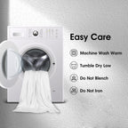 Jml Luxury Hotel & Spa Bath Towels (2 Pack, 30''X60'') - 350Gsm High Density Fleece Towel Sets - Super Soft And Absorbent, Lint