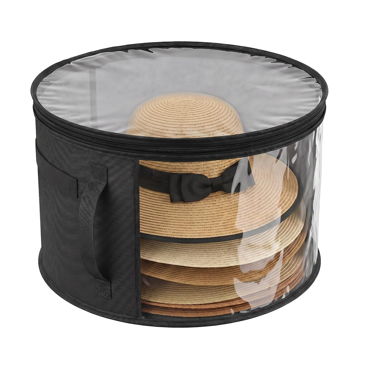 Extra Large Clear Hat Organizer For Travel And Wardrobe Cowboy Hat Box