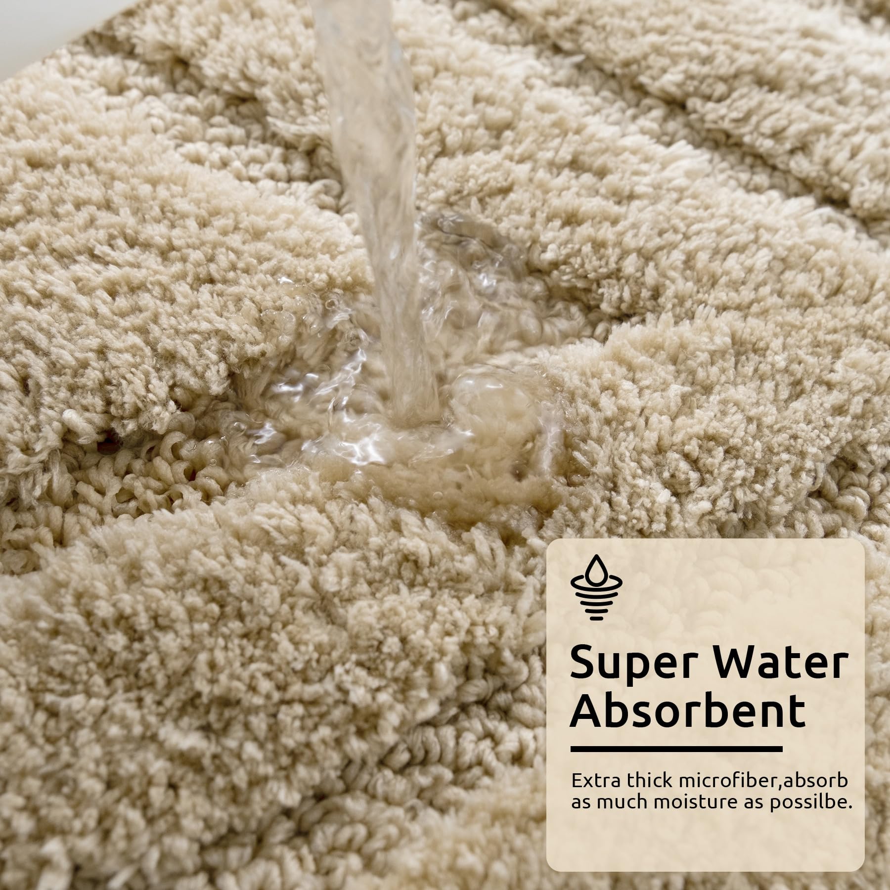 Dexde Bathroom Rugs Runner 24X47 Long Bathroom Rug Non Slip Soft Washable Large Bath Mats For Bathroom Bedroom Hallway Kitchen F