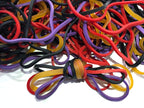Rubber Bands, Size 117B (7' X 1/8') Colorful Natural Rubber Band, 117 Heavy Duty Elastic Office Supplies Rubber Bands For Offi