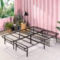 ZINUS SmartBase Tool-Free Assembly Mattress Foundation / 14 Inch Metal Platform Bed Frame / No Box Spring Needed / Sturdy Steel 