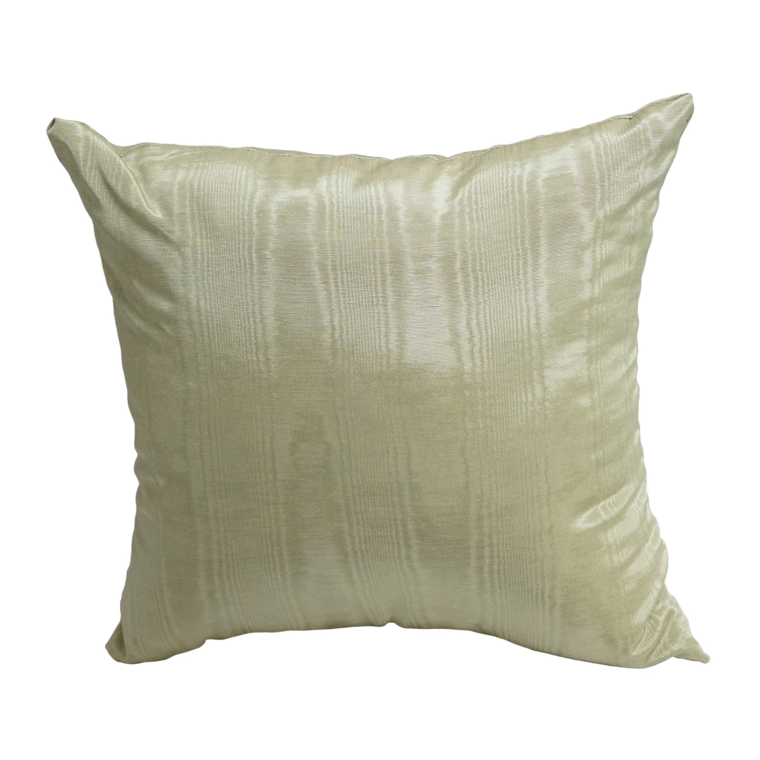 Blazing Needles Polyester Jacquard Throw Pillow, 17", Moire Moss