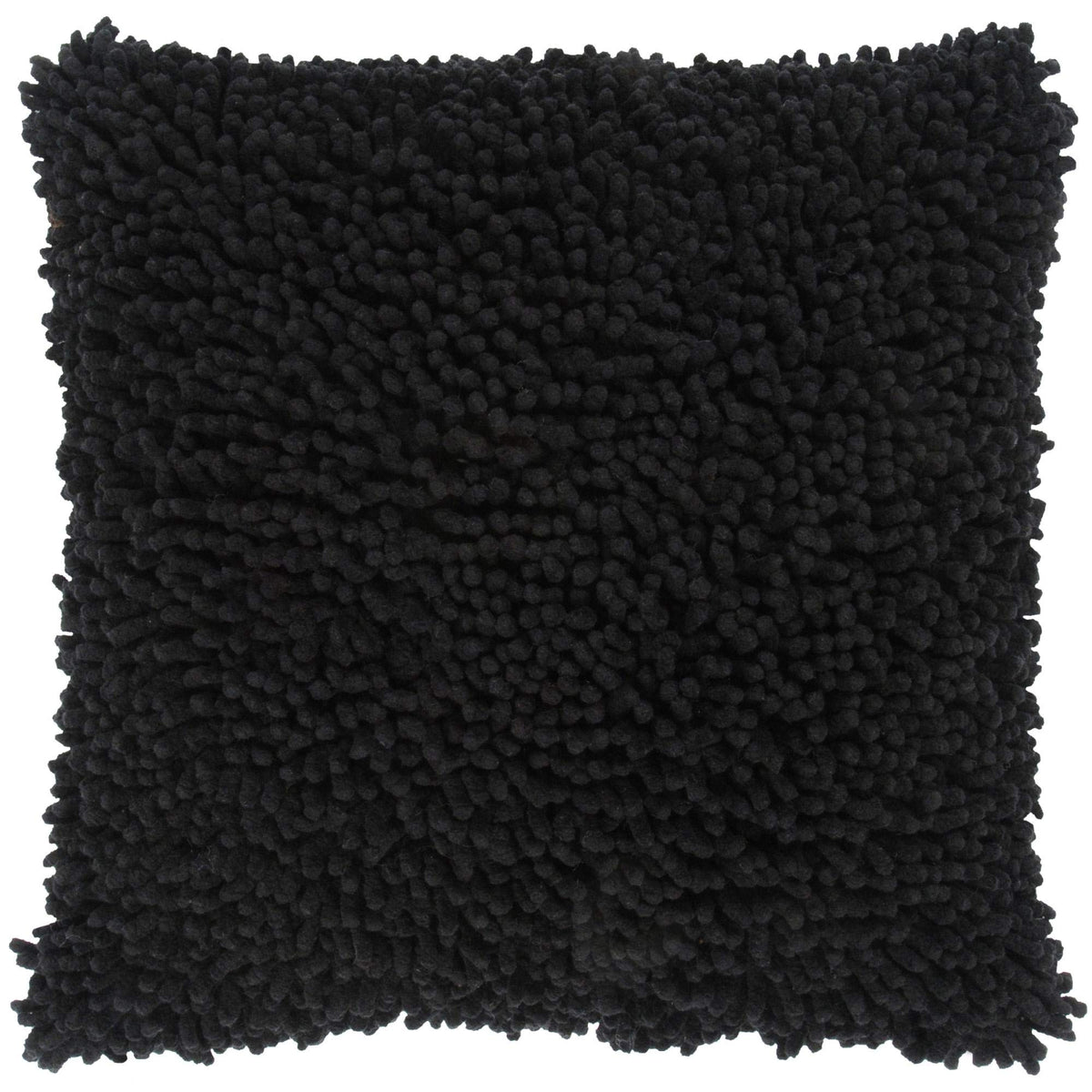 Rizzy Home T03632 Decorative Pillow, 18 in x 18 in, Black/Neutral/Black