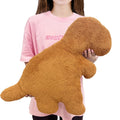 NXCHIZS Dino Nugget Pillow Large, 18.7' Chicken Nugget Plush Room Decor, Cute Dino Throw Pillow Dinosaur Stuffed Animal,Funny B