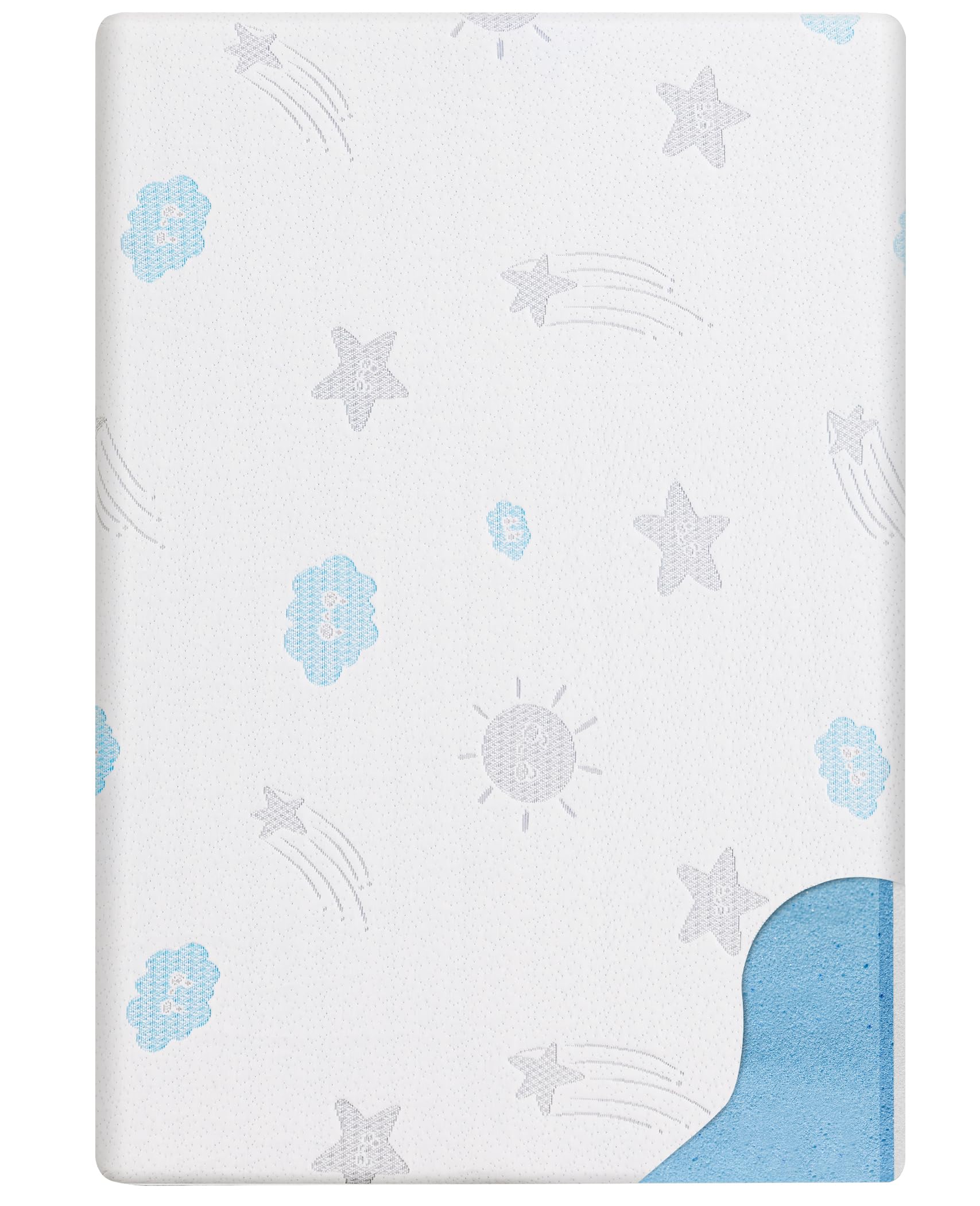 Ganondorf 38X26X1.5 Pack and Play Mattress Pack N Play Mattress Anti Slip Memory Foam Baby Mattress Pad with Removable Cover