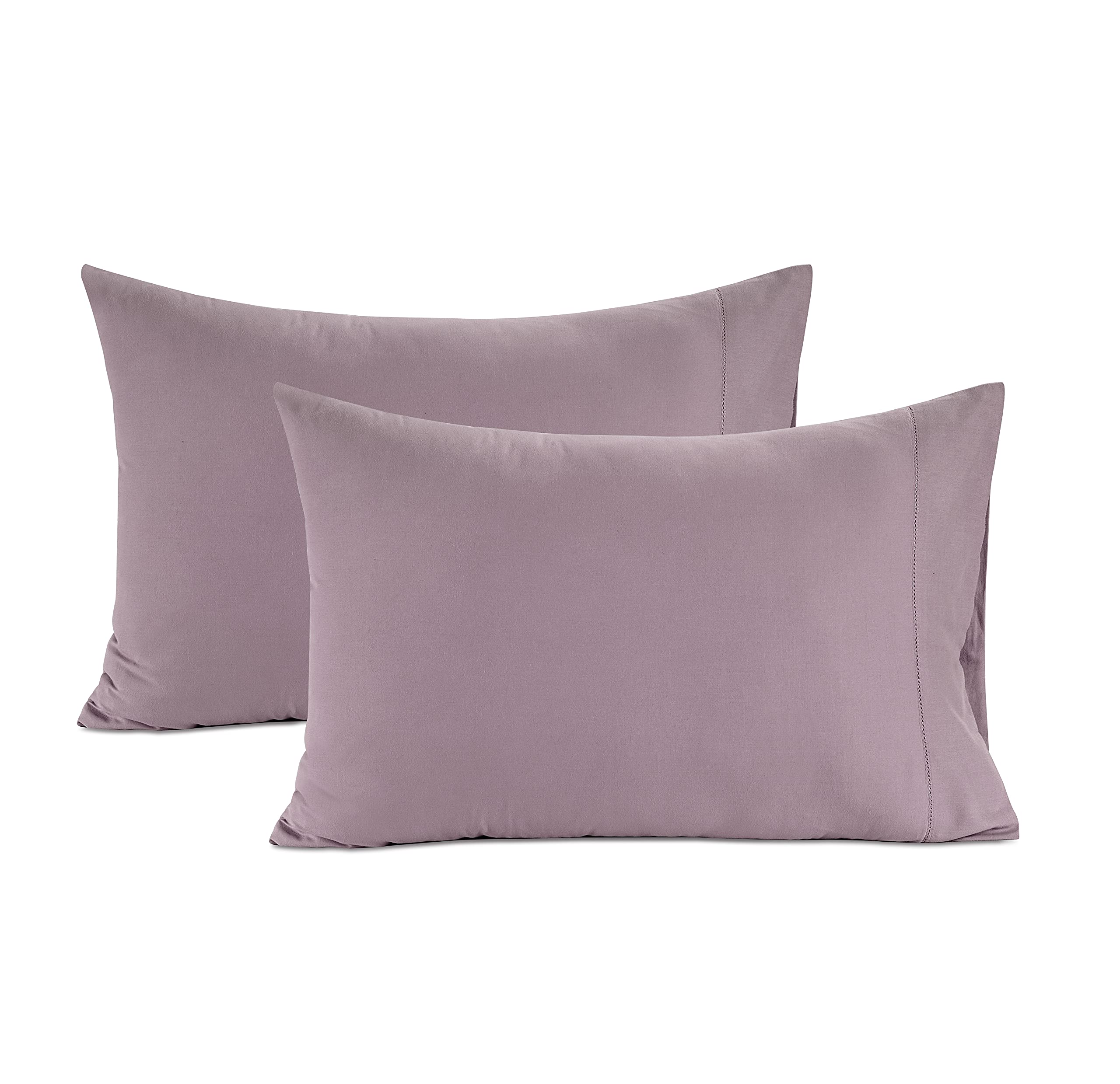 Lane Linen 100% Organic Cotton King Size Pillow Cases Set of 2 (20x36) - Pillow Cases King Size - Certified Organic Cotton Pillo