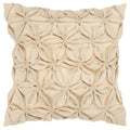Rizzy Home T07842 Decorative Pillow, 18"X18", Neutral/White/Brown