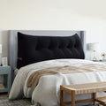 Vercart Large Headboard Pillow Wedge Bed Rest Reading Pillow Daybed Pillows Triangular Headboard Wedge Pillows Bolster Gap Fille