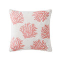 Tommy Bahama Throw Pillow Soft Cotton With Zipper Closure, Tropical Design, Ideal For Bed Or Couch, 20' X 20', Coral Island Or
