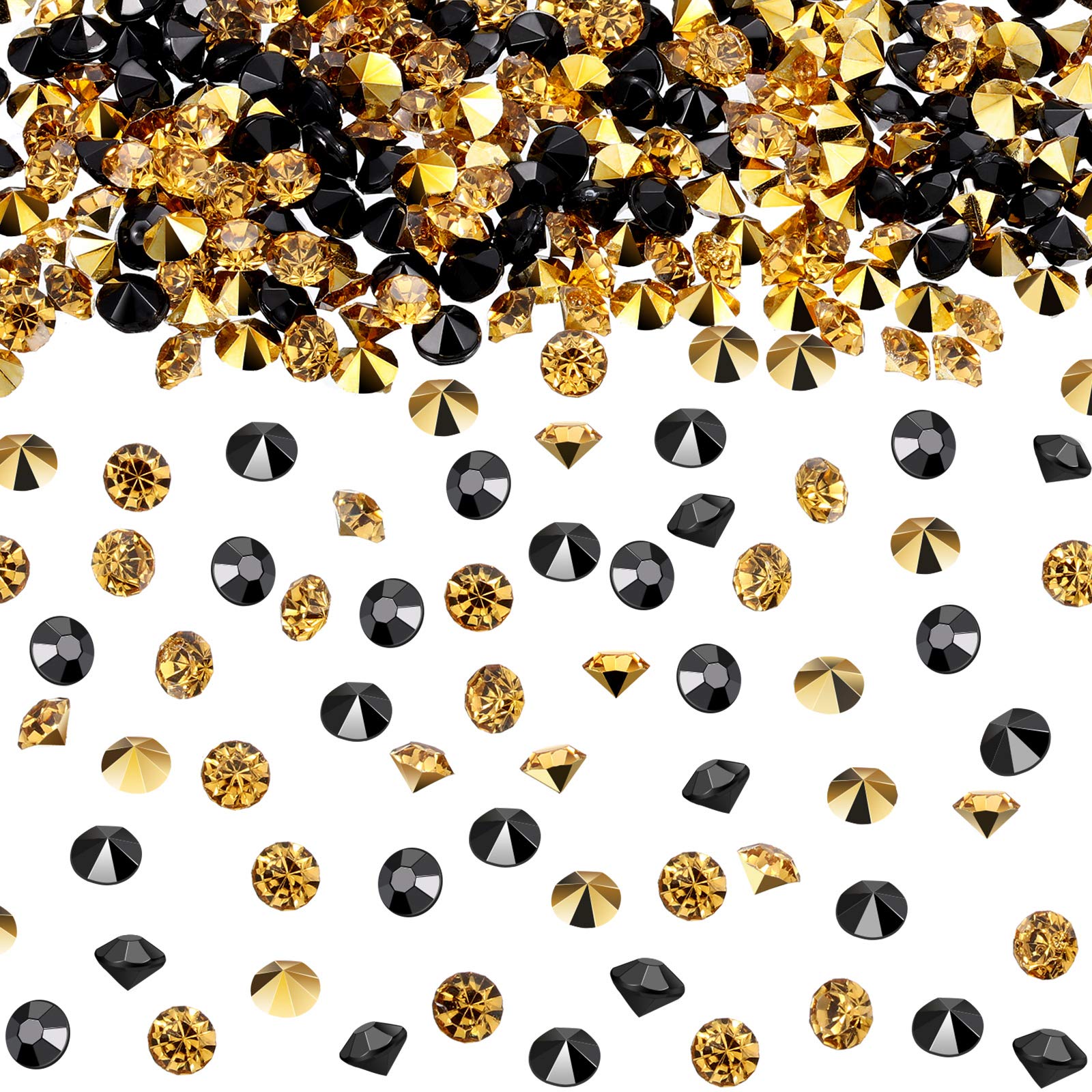 10000 Clear Wedding Table Scatter Confetti Crystals Acrylic Diamonds Rhinestones for Table Centerpiece Decorations Wedding Decor