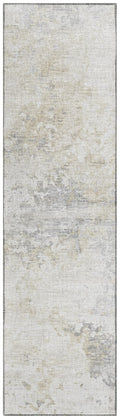 Addison Rugs Indoor/Outdoor Accord Aac35 Ivory Washable 2'3" X 7'6" Indoor Outdoor Runner Rug, Easy Clean, Machine Washable, Non Shedding, Bedroom, Living Room, Dining Room, Kitchen, Patio Rug