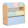 Delta Children - GapKids 6 Bin Toy Organizer - Greenguard Gold Certified, Pastel