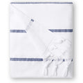 Laguna Beach Textile Co. Soft Turkish Fouta Beach Towel - Navy Blue, 400 GSM