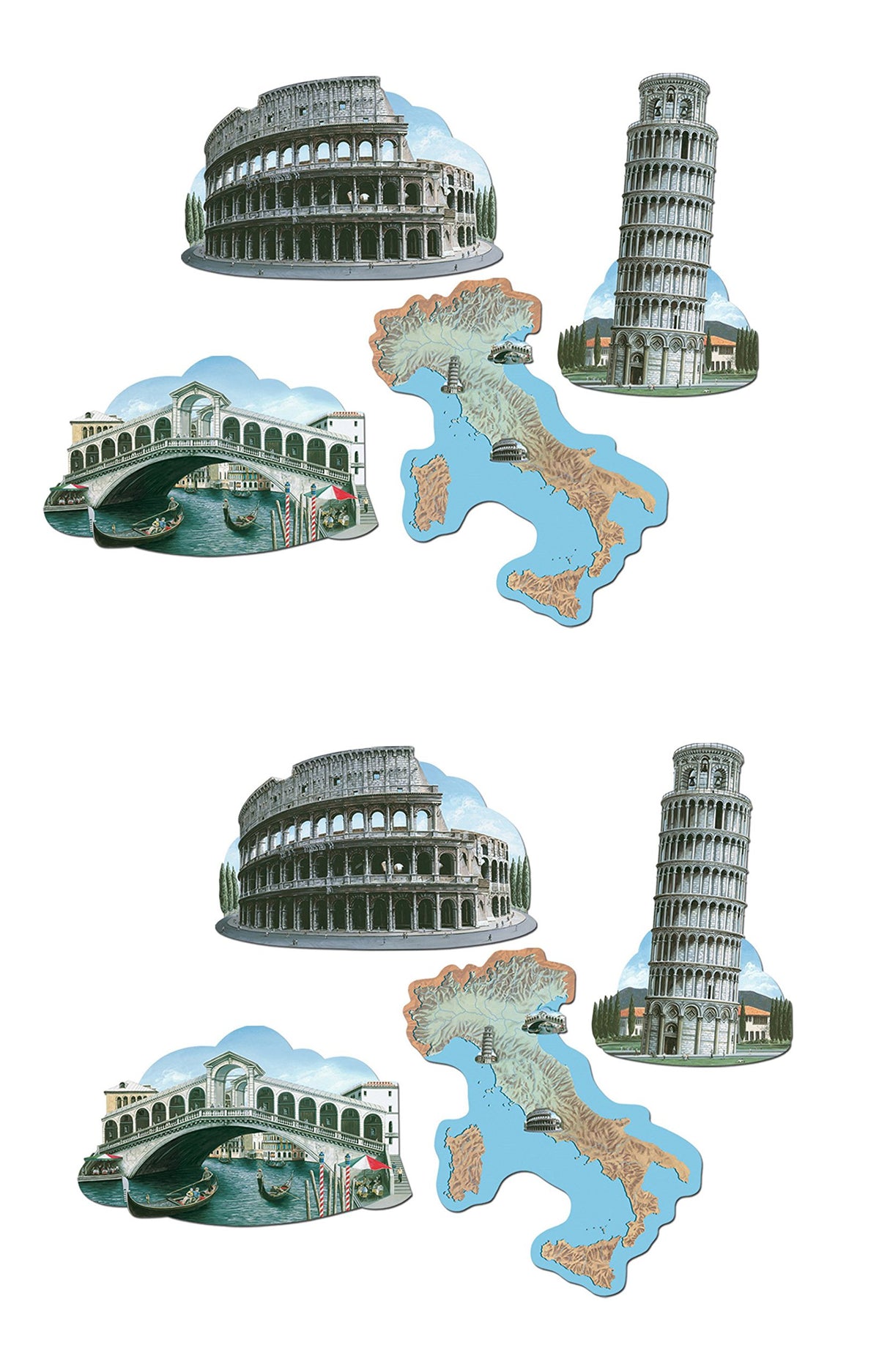 Italian Cutouts Pack of 2