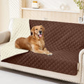 Smiry Waterproof Dog Bed Cover Pet Blanket, Soft Washable Dog Blanket for Furniture Bed Couch Sofa Reversible, Checkered (68x82,