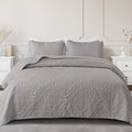 Exclusivo Mezcla Quilt Set Oversized King Size, Lightweight Vintage Quilts With 2 Pillow Shams, Soft Cal King Bedspreads Coverle
