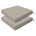 Honeycomb Outdoor Cushion Set 20' X 20', Solarvie Taupe Dining Patio Cushions