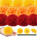 EIMMBD 40pcs Marigold Flowers Heads Bulk 3.15, Artificial Marigold Garland for Day of The Dead Decor Diwali Cinco de Mayo Fiesta
