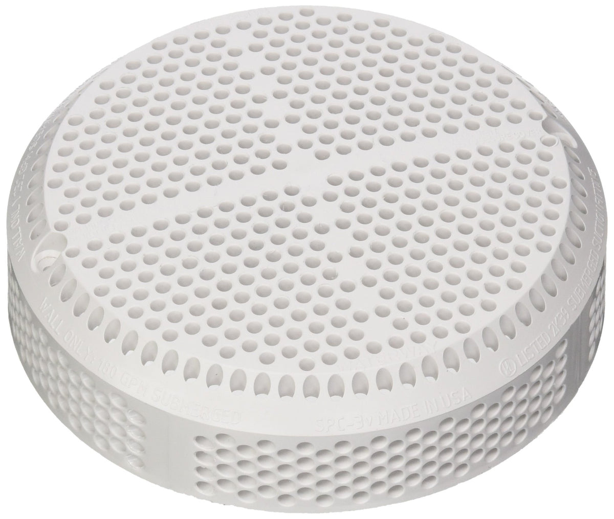 Waterway Plastics 806105366382 5' Super Hi- Flo White Suction Cover