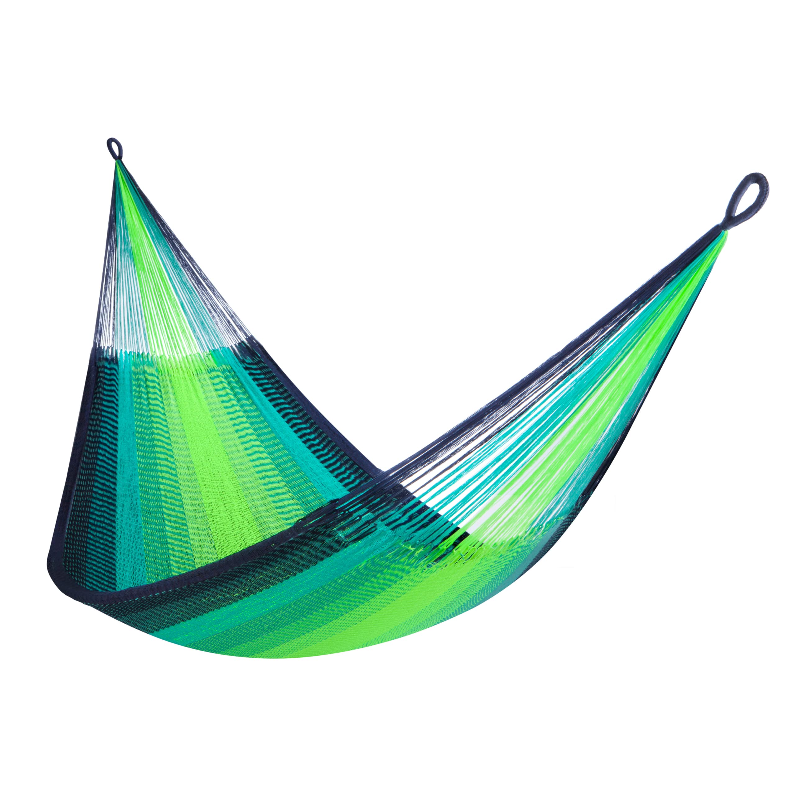 Handwoven Hammock by Yellow Leaf Hammocks - Double Size, Fits 1-2 PPL, 400lb max - Weathersafe, Super Strong, Easy to Hang, Ultr