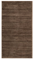 SAFAVIEH Vision Collection Accent Rug - 2 x 3, Brown, Modern Ombre Tonal Chic Design, Non-Shedding & Easy Care, Ideal for High