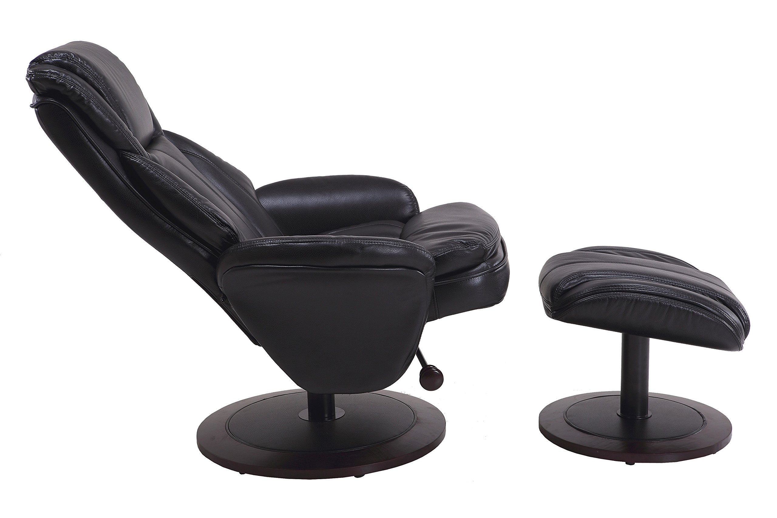 Comfort Chair By Mac Motion Norway Recliner Black Air Leather