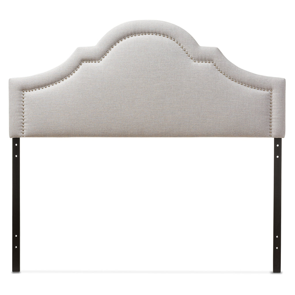 Baxton Studio Jardan Headboard, Full, Greyish Beige