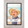 Icona Bay 4x6 Transom Brown Picture Frame, Rustic Casual Style 4 x 6 Photo Frame, Table Top or Wall Mount, Chalet Collection