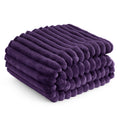 Bedsure Purple Fleece Blanket For Couch - Super Soft Cozy Twin Blankets For Women, Cute Small Blanket For Girls, 60X80 Inches