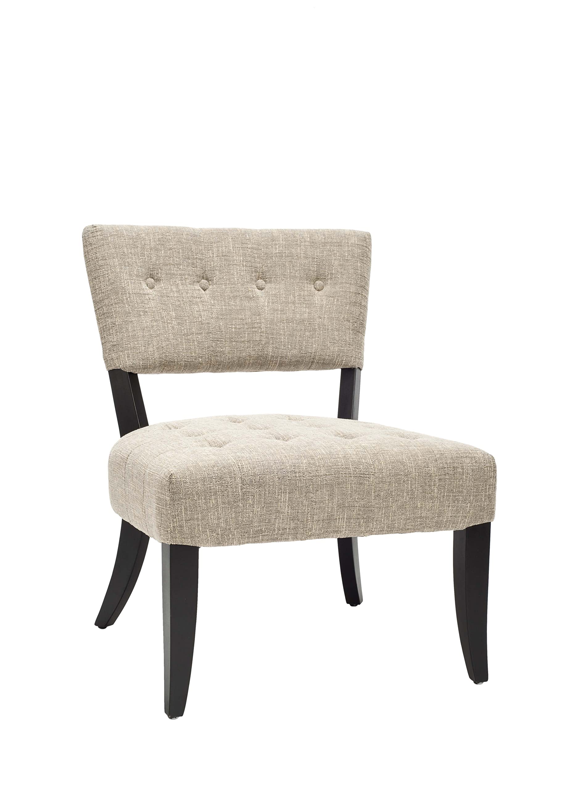 Safavieh Hudson Collection Ruby Smokey Grey Linen Lounge Chair, Set Of 2