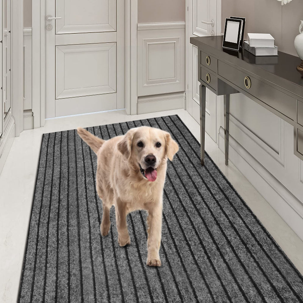 Runner Rug 3FT x 51FT, AYOHA 2'-82' Utility Carpet Runner for Entryway Hallway Aisles Balcony Garages, Area Rugs with Non-Slip R