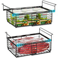 iSPECLE Freezer Organizer Bins  Adjustable Fits Chest Freezers 1020 Cu Ft