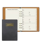 Suituts Refillable Address Book With Alphabetical Tabs, 600 Entry Spaces Large Print Contact Address/Phone Books, Pu Leather Har