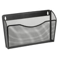 Brenton Studio Mesh Wall Letter File, Black