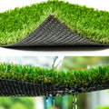 Artificial Grass Synthetic Thick Fake Grass Rug 7 Ft X 66 Ft, Freadem Dog Artificial Turf Grass Mat With Drainage, For Outdoor L