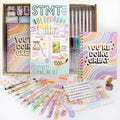 Stmt Positivity Journaling Set, Includes Over 1500 Gratitude Journal Supplies, Self-Care Journal, Guided Journal, Daily Journal