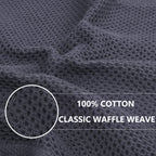 Homaxy 100% Cotton Kitchen Towels And Dishcloths Set, 12 X 12 Inches And 13 X 28 Inches, Set Of 8 Bulk Kitchen Towels Set, Ultra