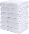 Simpli-Magic 79404 Bath Towels, White, 25x50 Inches Towels for Pool, Spa, and Gym Lightweight and Highly Absorbent Quick Drying 