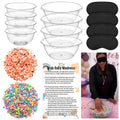 Teyva Daily 4 Sets 75 Pcs Baby Shower Games Funny Activities Include 8 Clear Basins Bowls 4 Blindfolds 60 Mini Babies 2 Light Co