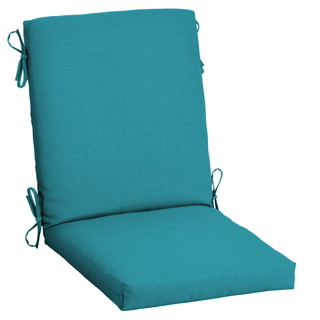 Arden Selections Outdoor Dining Chair Cushion 20 X 20, Rain-Proof, Fade Resistant 20 X 20, Lake Blue Leala
