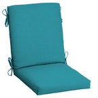 Arden Selections Outdoor Dining Chair Cushion 20 X 20, Rain-Proof, Fade Resistant 20 X 20, Lake Blue Leala