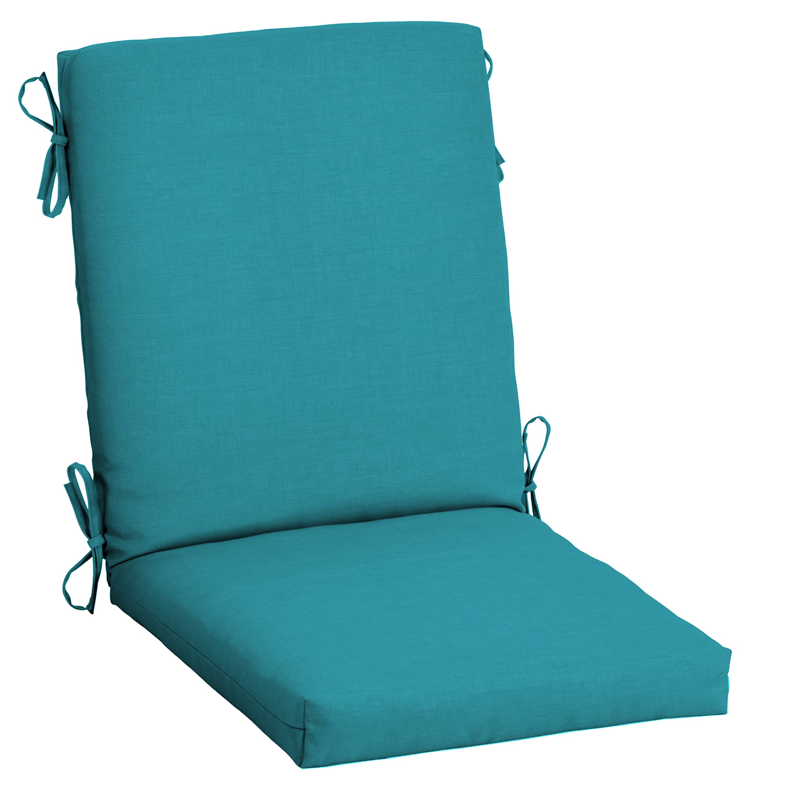 Arden Selections Outdoor Dining Chair Cushion 20 X 20, Rain-Proof, Fade Resistant 20 X 20, Lake Blue Leala